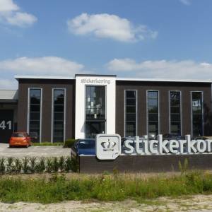Voor elke soort sticker kun je terecht bij de Stickerkoning!